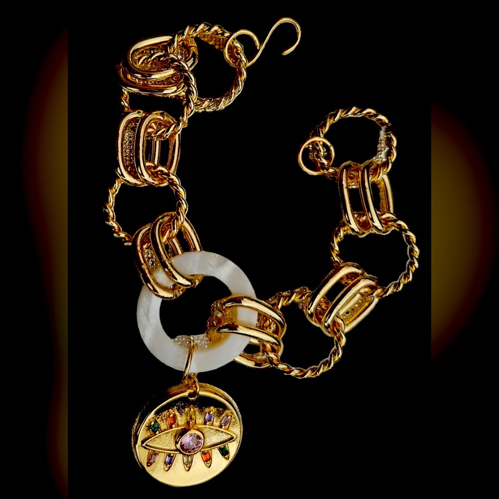 Handmade bracelets gold plated